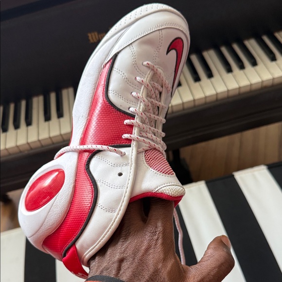 Nike Red and White Athletic Shoes - Picture 4 of 4